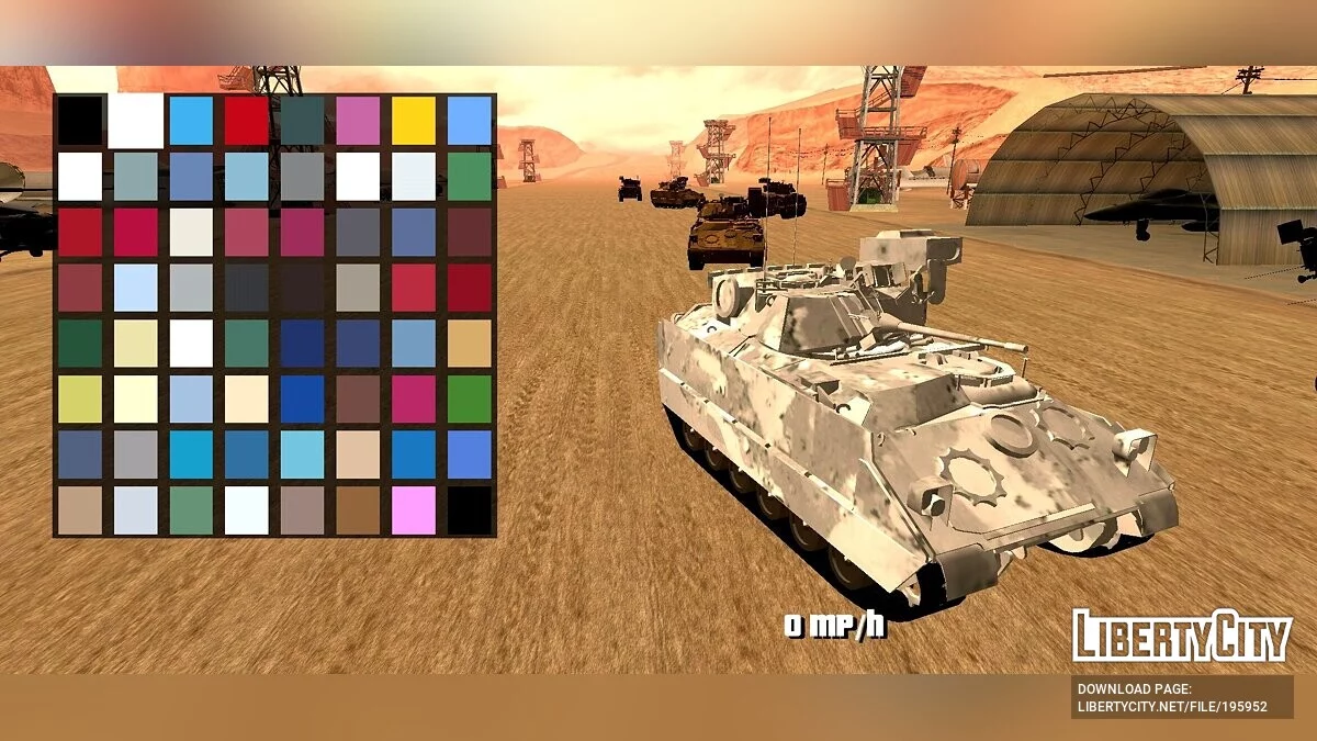 M2A2 Bradley [DFF Only] / GTA San Andreas (iOS, Android)