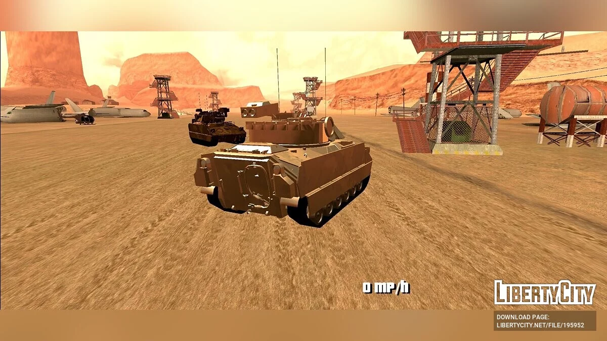 M2A2 Bradley [DFF Only] / GTA San Andreas (iOS, Android)