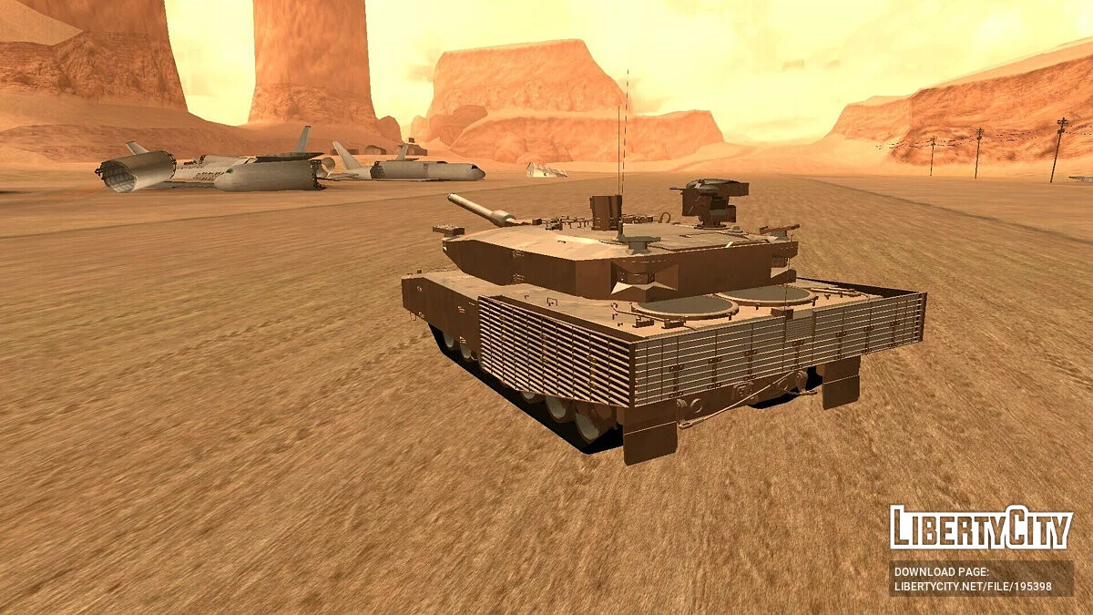 Leopard 2A8 [DFF Only] / GTA San Andreas (iOS, Android)