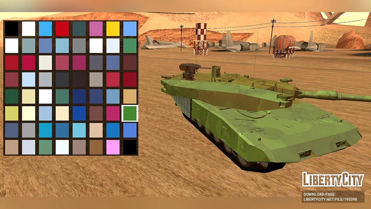 Leopard 2A8 [DFF Only] / GTA San Andreas (iOS, Android)