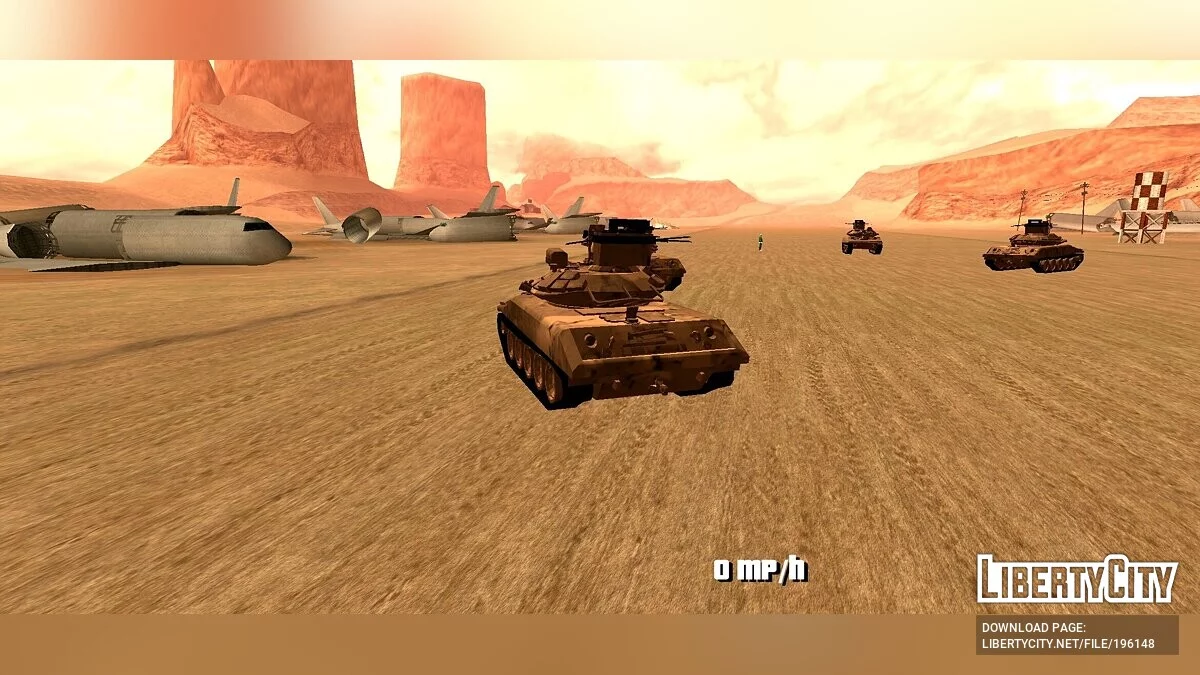 Танк M511 / GTA San Andreas (iOS, Android)