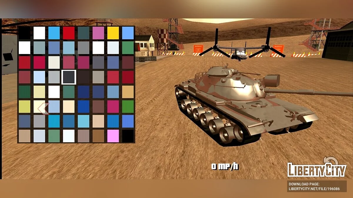 M60 باتون [DFF فقط] / GTA سان أندرياس (iOS، أندرويد)