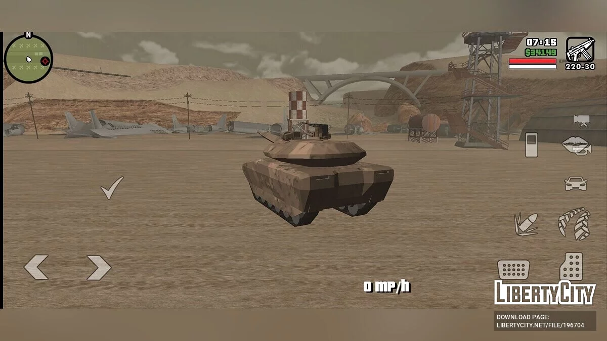 PL-01 [Somente DFF] / GTA San Andreas (iOS, Android)