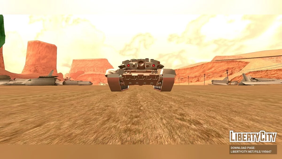 T-90 [DFF Only] / GTA San Andreas (iOS, Android)