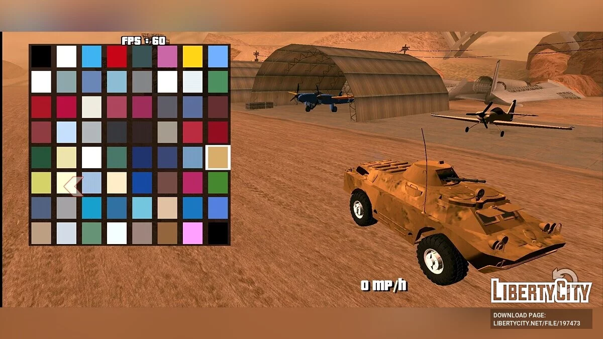 BRDM-2 [DFF Only] / GTA San Andreas (iOS, Android)