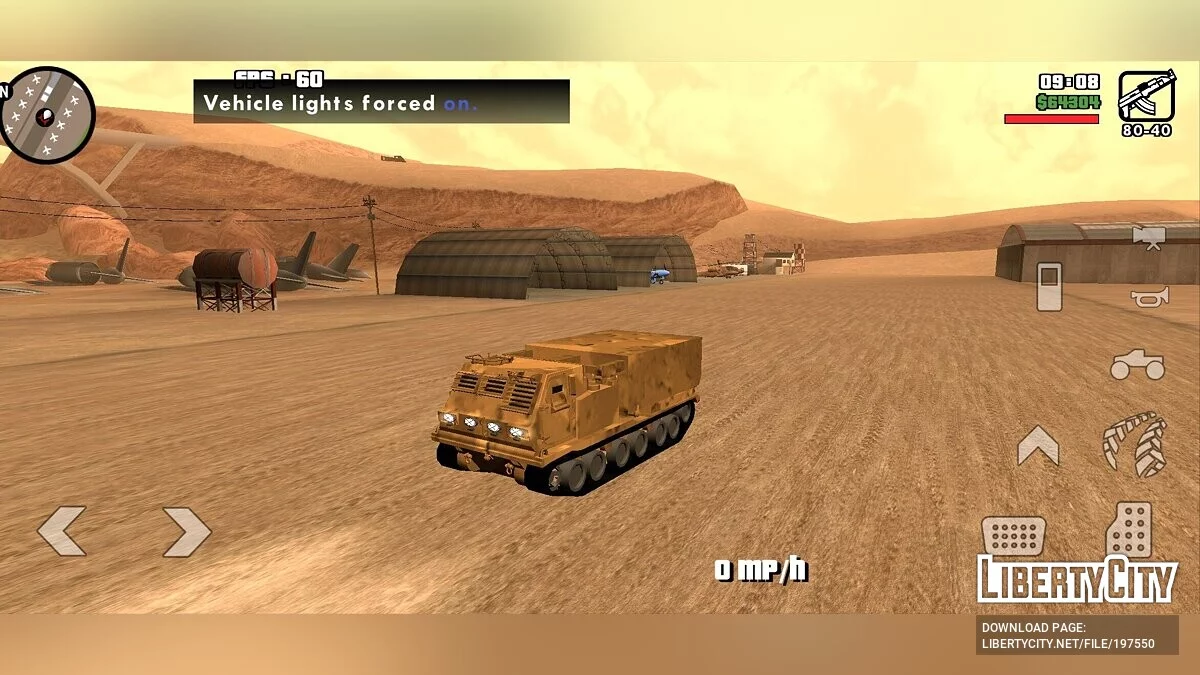 M270 MLRS [DFF Only] / GTA San Andreas (iOS, Android)
