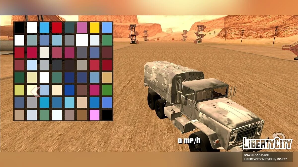 AM General M35A3 [Лише DFF] / GTA San Andreas (iOS, Android)