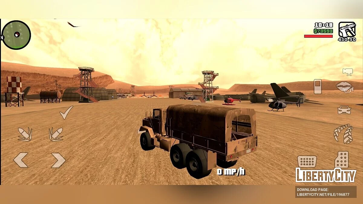 AM General M35A3 [Лише DFF] / GTA San Andreas (iOS, Android)
