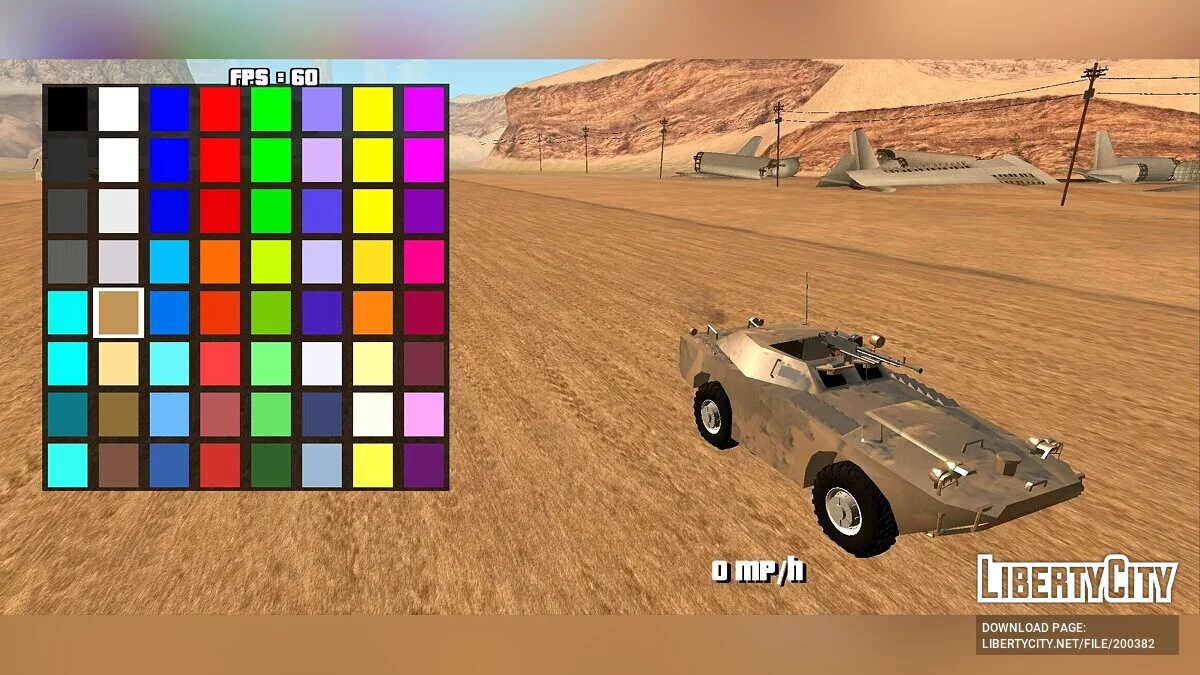 БРДМ-1 [Лише DFF] / GTA San Andreas (iOS, Android)