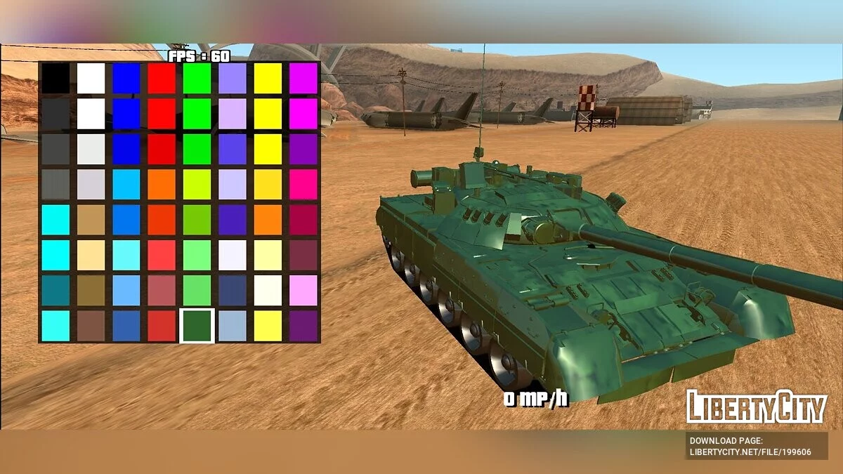 T-80 [DFF uniquement] / GTA San Andreas (iOS, Android)