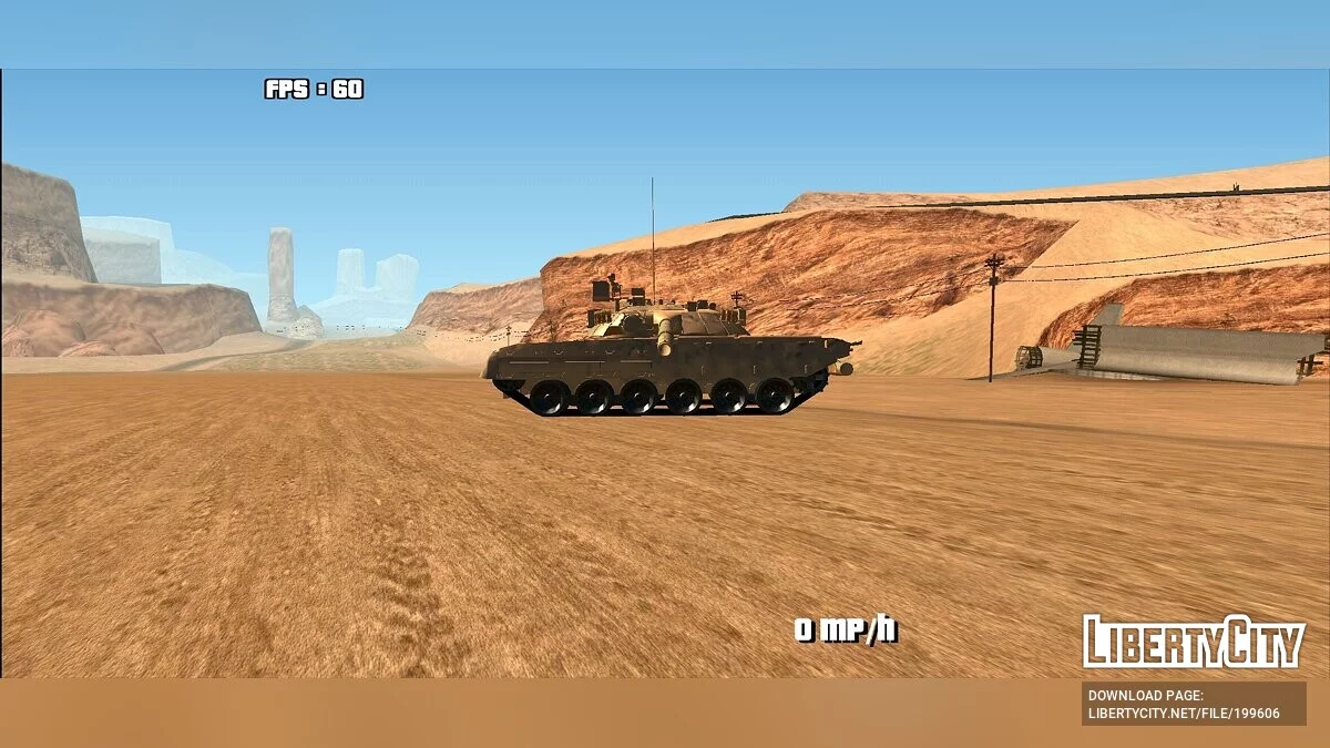 T-80 [DFF uniquement] / GTA San Andreas (iOS, Android)