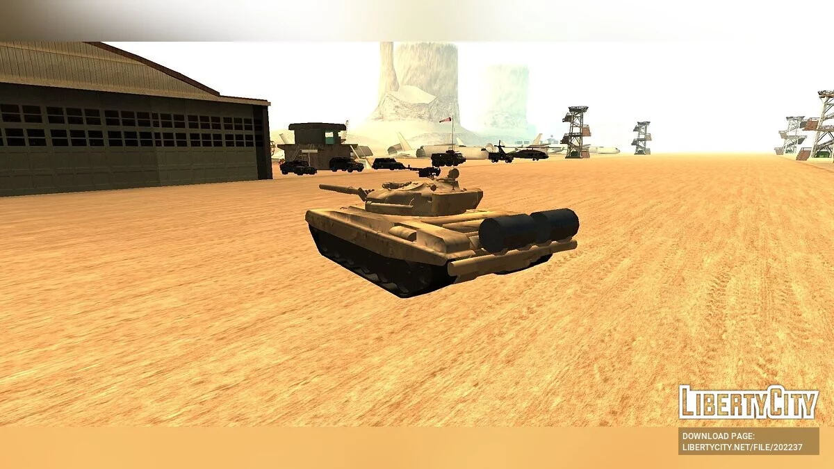 T-72 [Apenas DFF] / GTA San Andreas (iOS, Android)