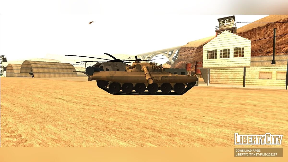 T-72 [Apenas DFF] / GTA San Andreas (iOS, Android)
