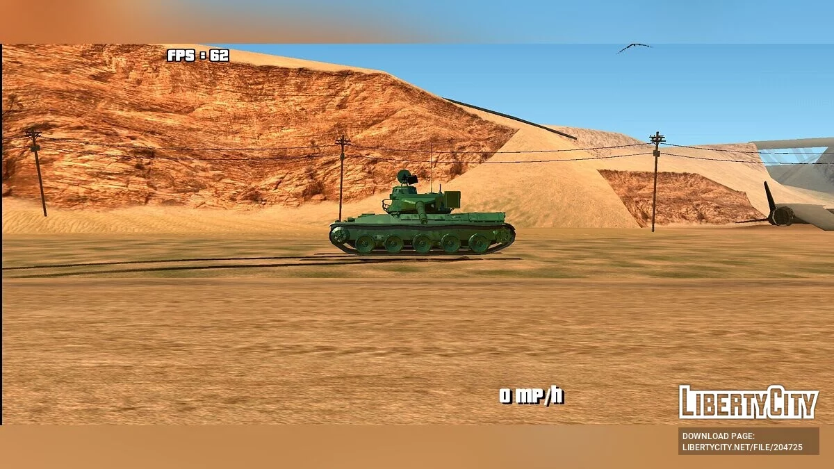 AMX-30 [DFF Only] / GTA San Andreas (iOS, Android)