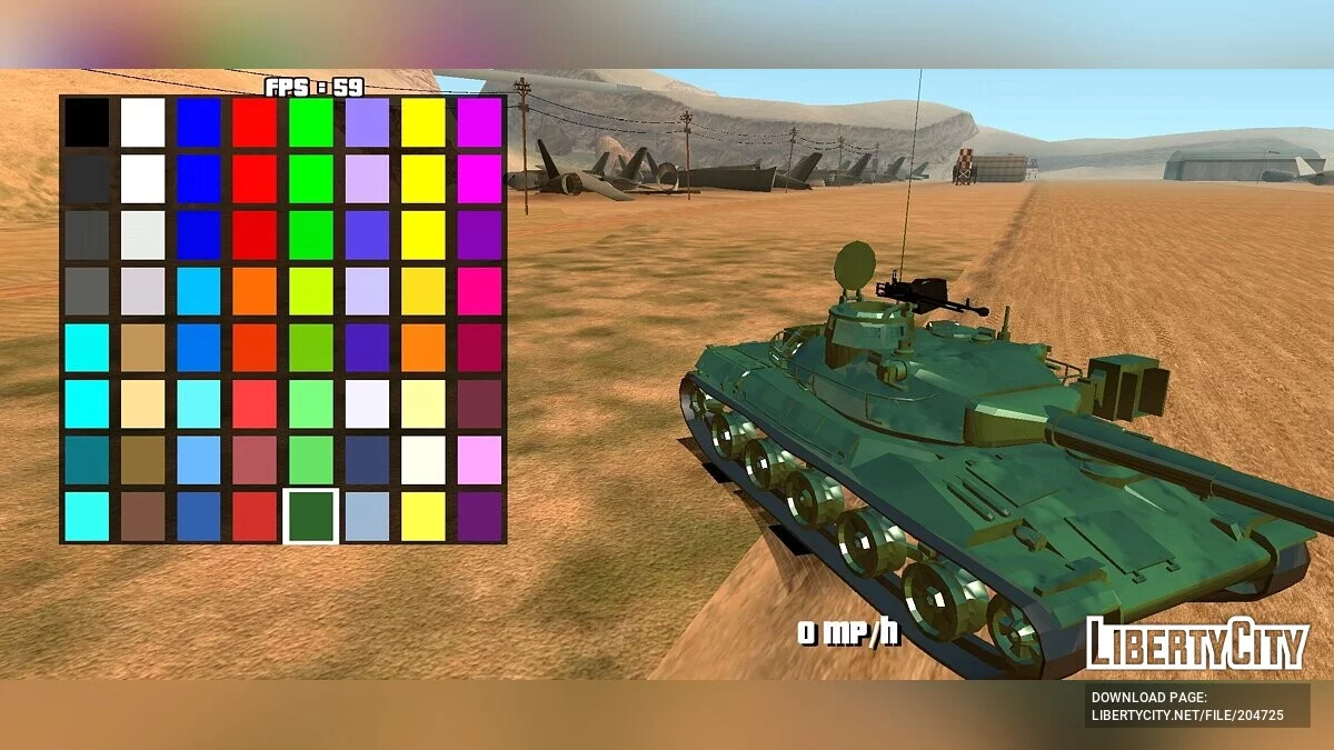 AMX-30 [DFF Only] / GTA San Andreas (iOS, Android)