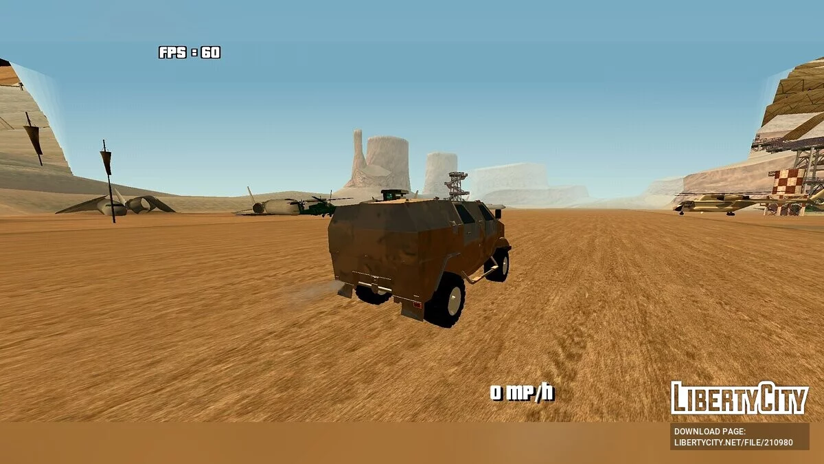 ATF Dingo [DFF Only] / GTA San Andreas (iOS, Android)