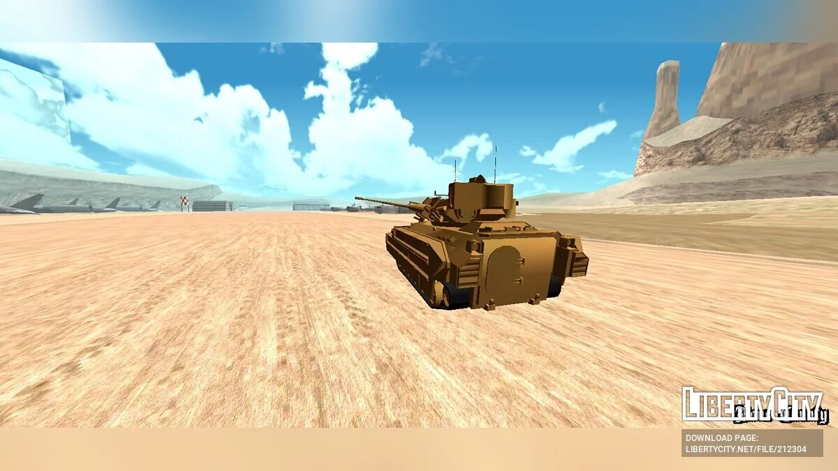 M2A3 Bradley [DFF Only] / GTA San Andreas (iOS, Android)