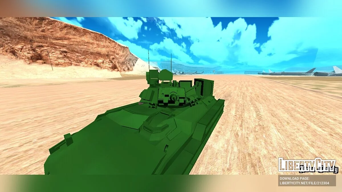 M2A3 Bradley [DFF Only] / GTA San Andreas (iOS, Android)