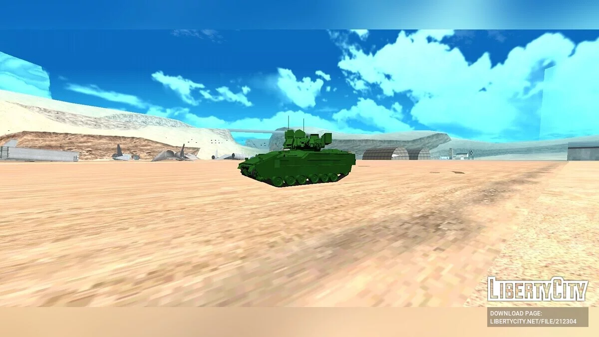 M2A3 Bradley [DFF Only] / GTA San Andreas (iOS, Android)