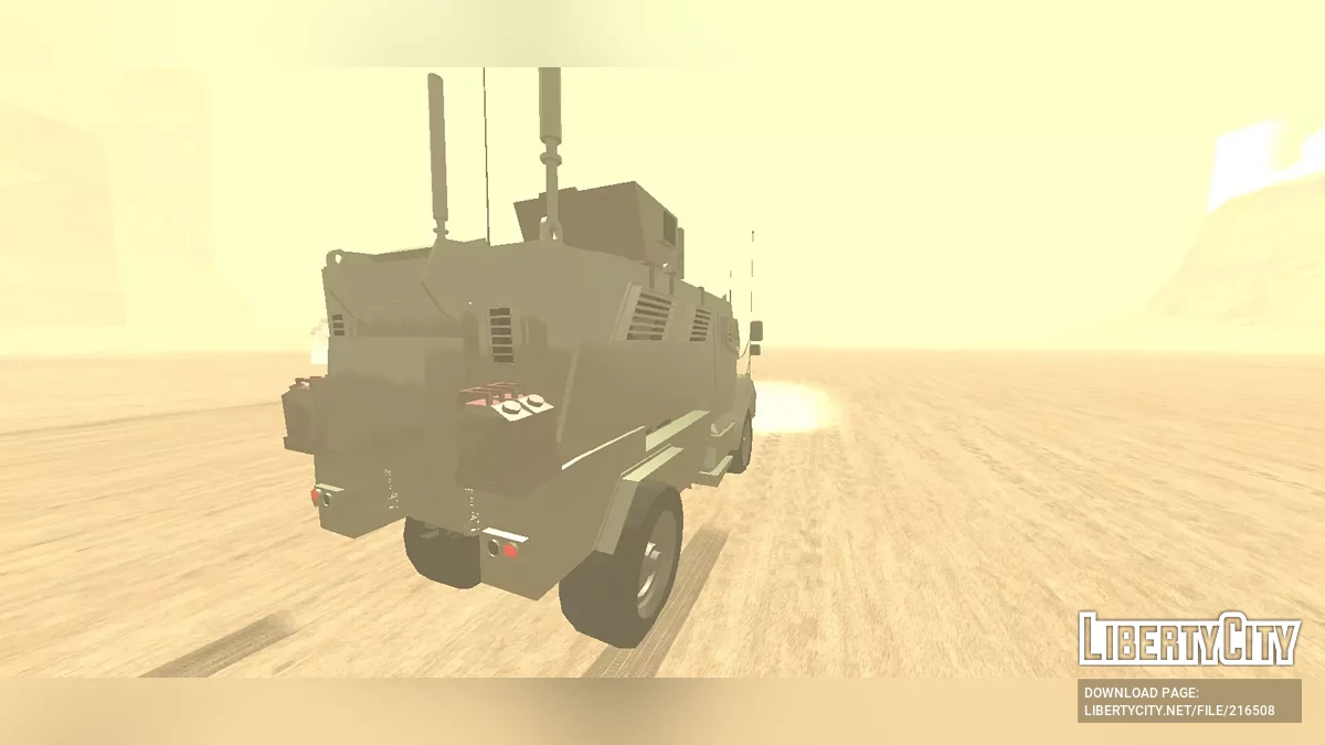 MRAP Tactical Vehicle [DFF Only] / GTA San Andreas (iOS, Android)