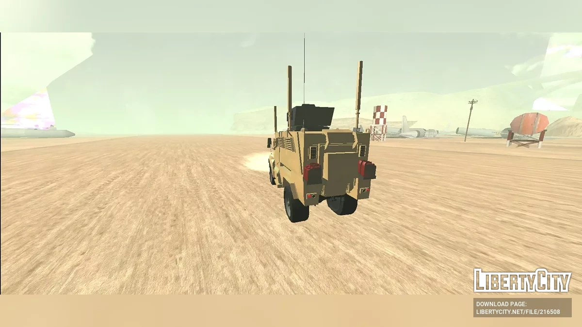 MRAP Tactical Vehicle [DFF Only] / GTA San Andreas (iOS, Android)
