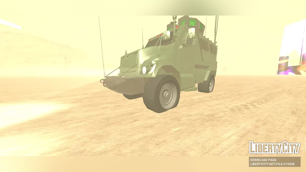 MRAP Tactical Vehicle [DFF Only] / GTA San Andreas (iOS, Android)