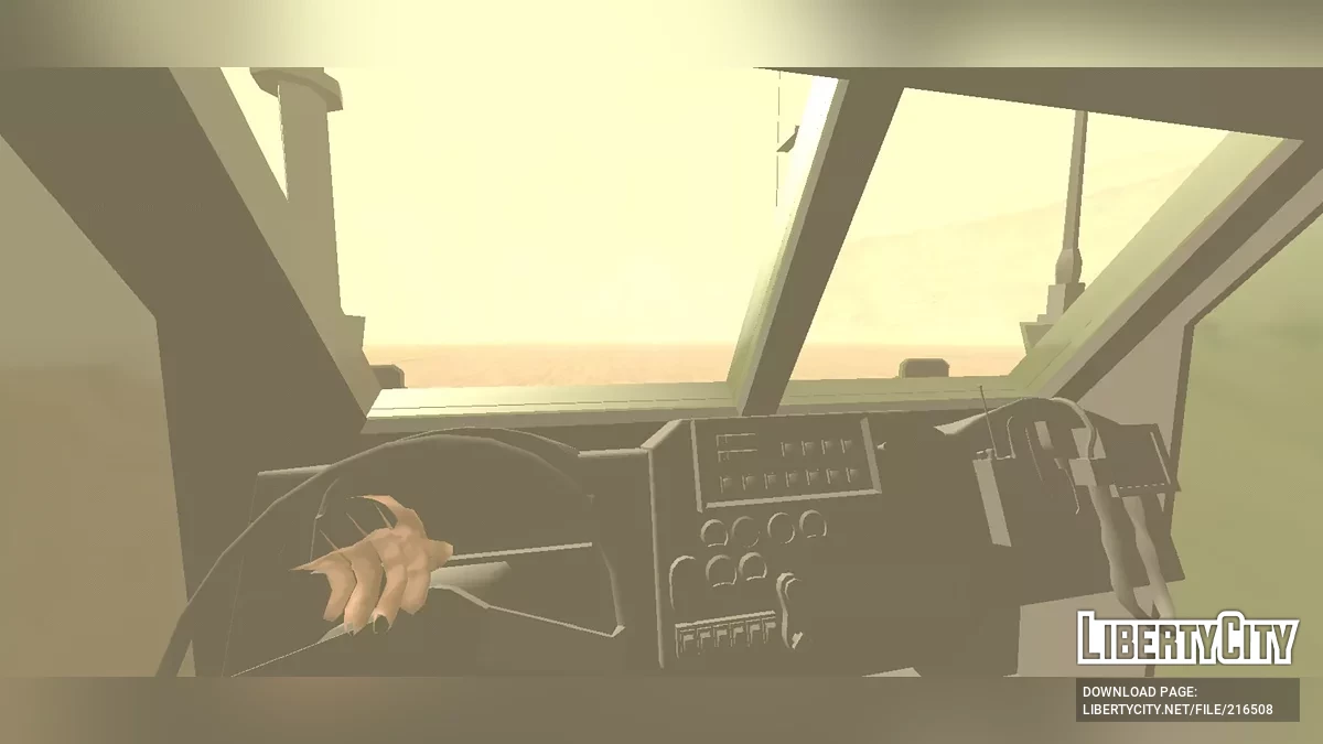 MRAP Tactical Vehicle [DFF Only] / GTA San Andreas (iOS, Android)