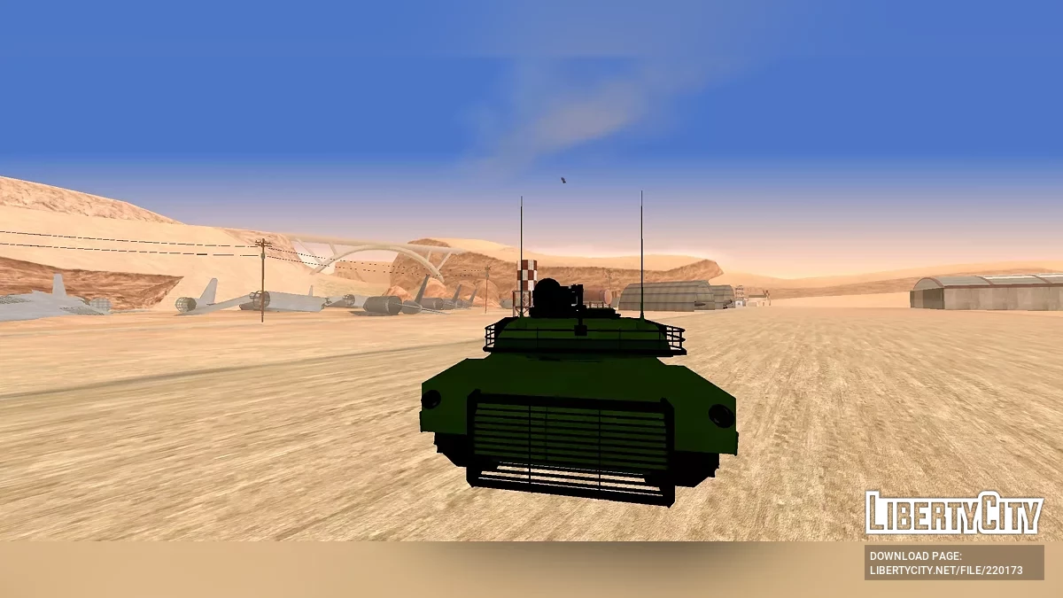 M1A2 sup V2 [DFF Only] / GTA San Andreas (iOS, Android)