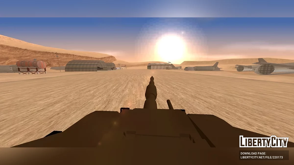 M1A2 sup V2 [DFF Only] / GTA San Andreas (iOS, Android)