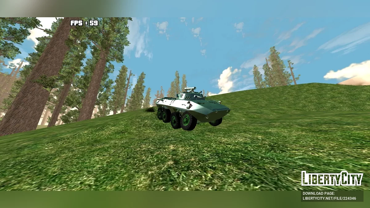 BTR-90 [DFF فقط] / GTA سان أندرياس (iOS، أندرويد)