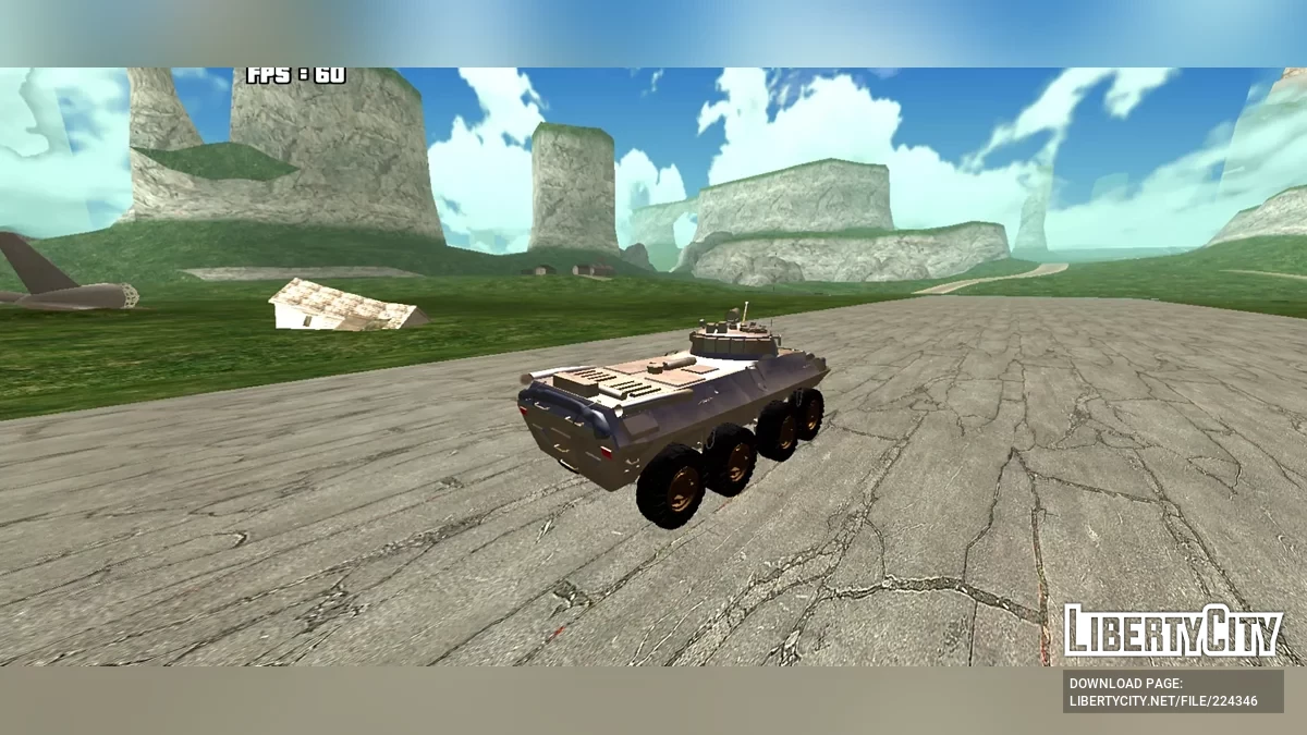 BTR-90 [DFF فقط] / GTA سان أندرياس (iOS، أندرويد)