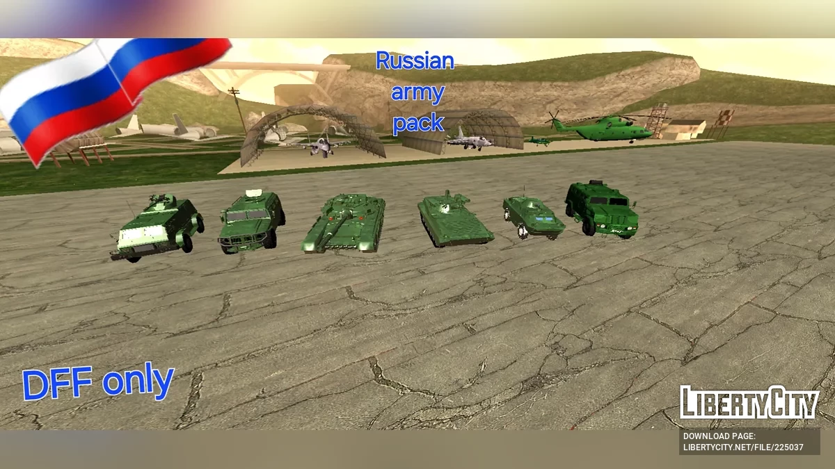 Russisches Armee-Paket / GTA San Andreas (iOS, Android)