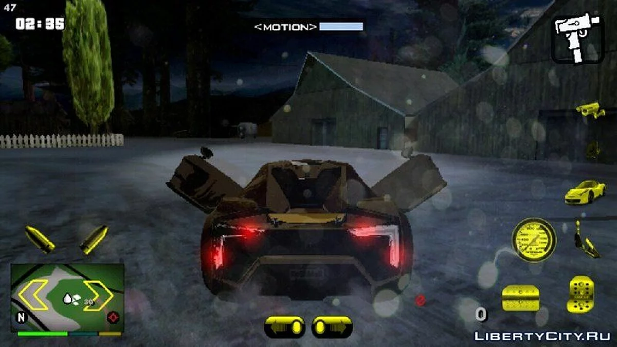 2015 Lykan Hypersport / GTA San Andreas (iOS, Android)