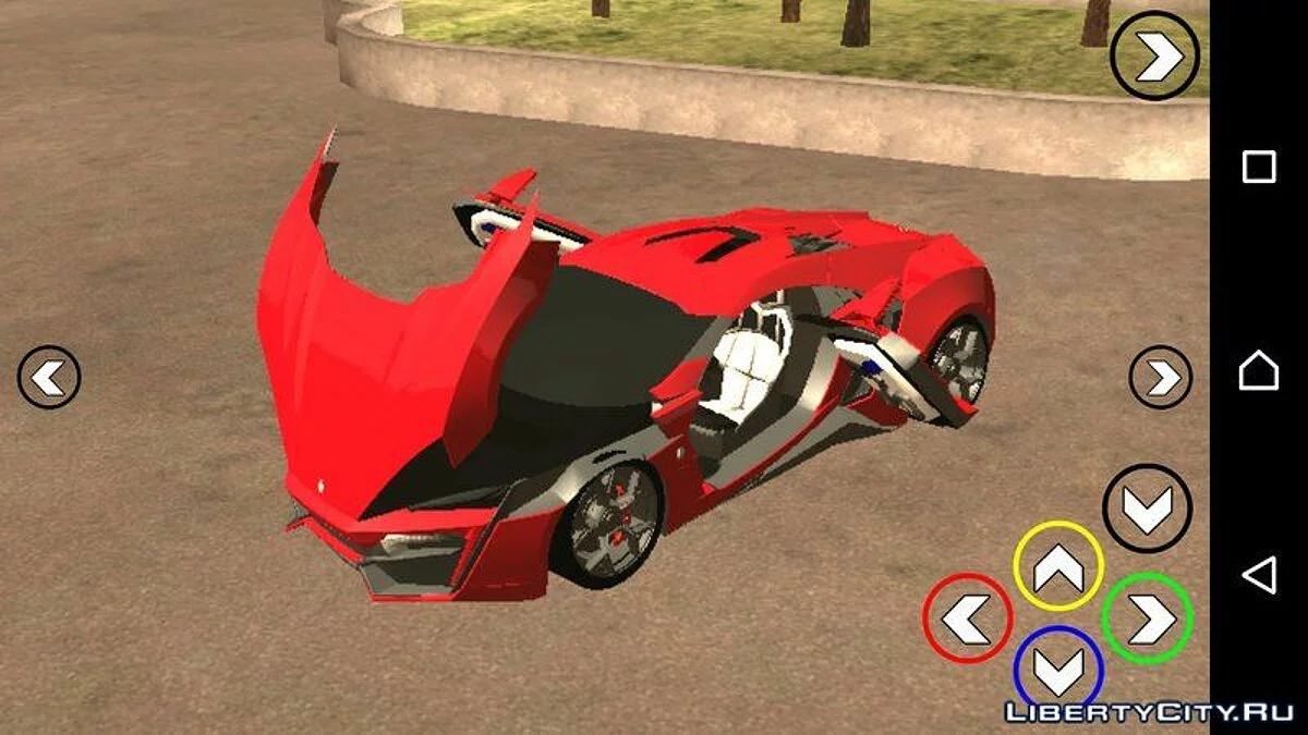 Lykan Hypersport 2013 / GTA San Andreas (iOS, Android)