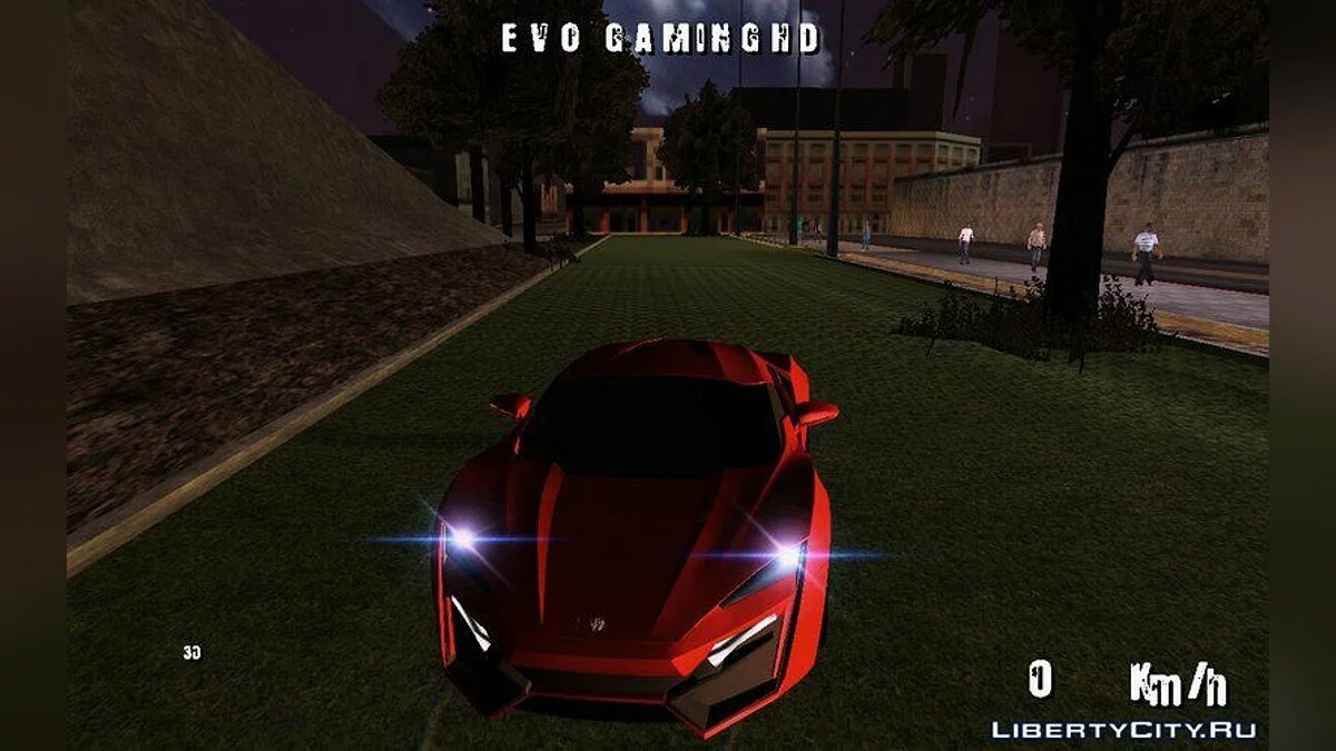 Lykan Hypersport 2013 / GTA San Andreas (iOS, Android)