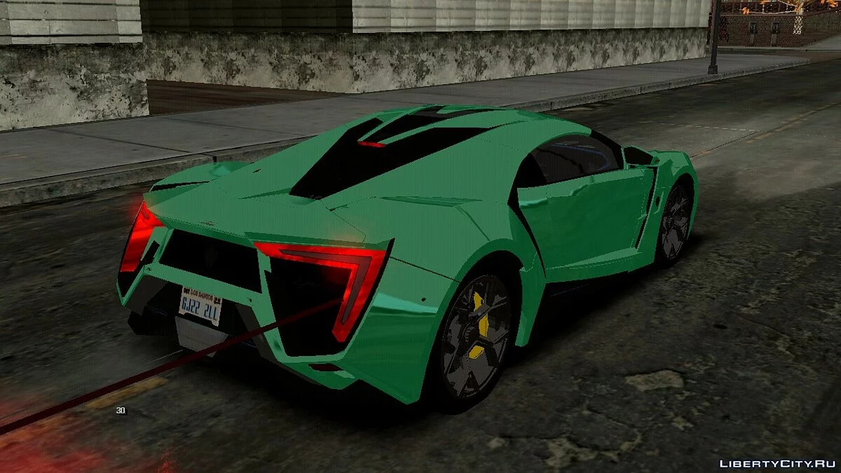 W Motors Lykan Hypersport (PC y móvil) / GTA San Andreas (iOS, Android)