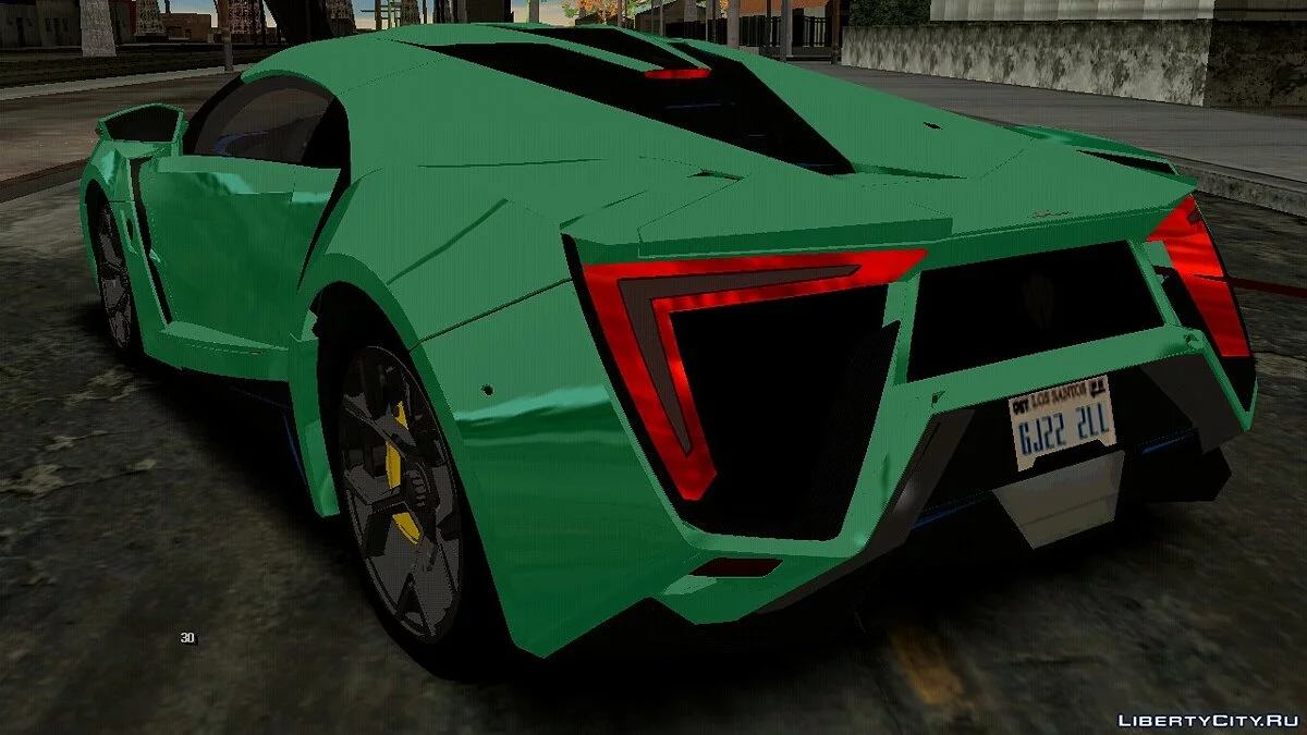 W Motors Lykan Hypersport (PC y móvil) / GTA San Andreas (iOS, Android)