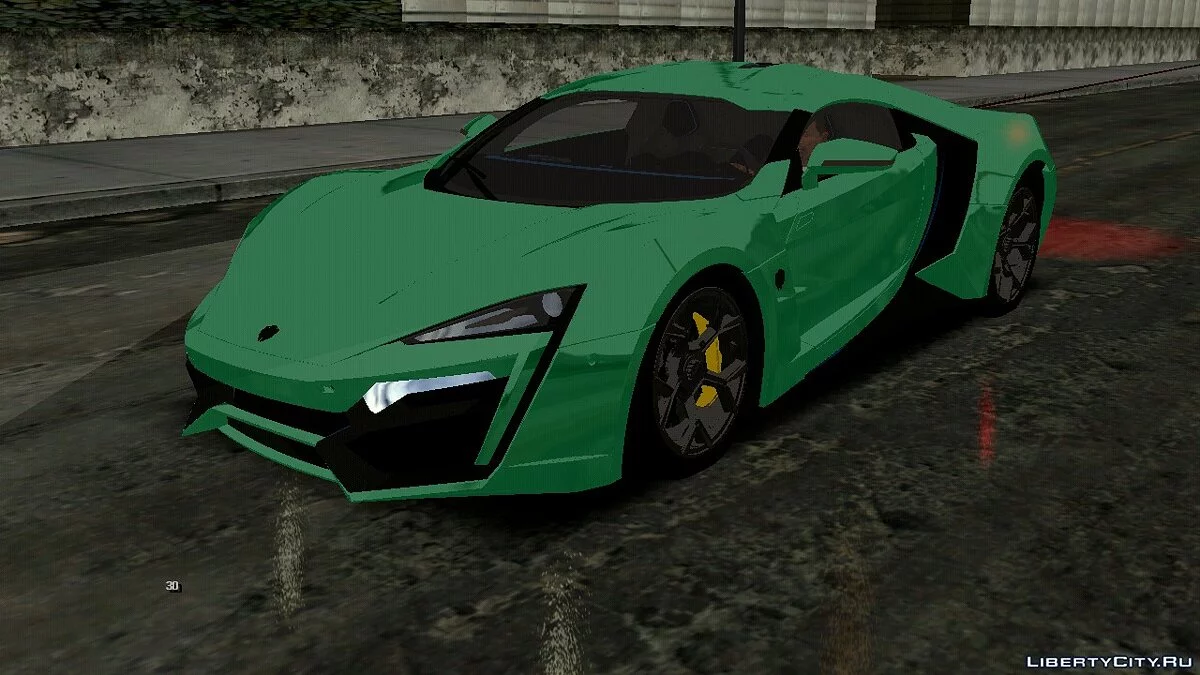 W Motors Lykan Hypersport (PC y móvil) / GTA San Andreas (iOS, Android)