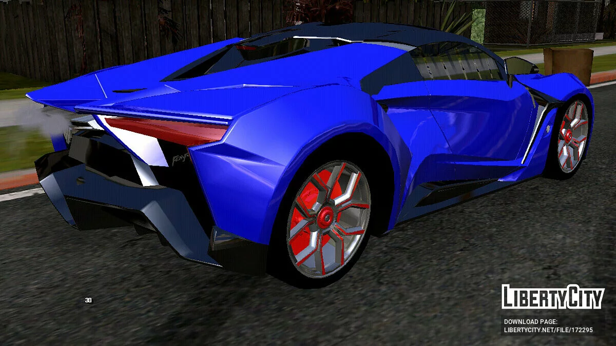 Fenyr Super Sport (apenas DFF) / GTA San Andreas (iOS, Android)