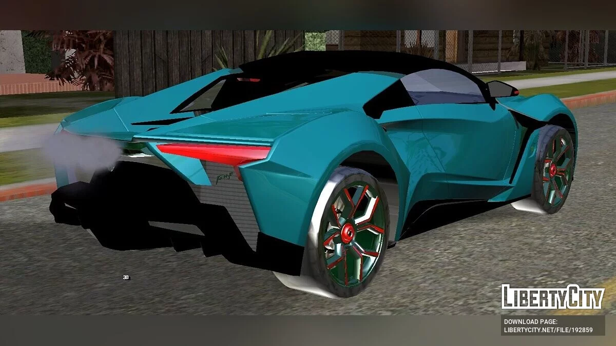 WMotors Fenyr Supersport (Only DFF) / GTA San Andreas (iOS, Android)