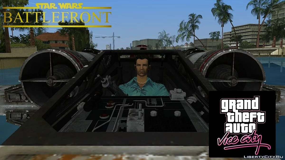 Sternenjäger T-65 „X-wing“ / GTA Vice City