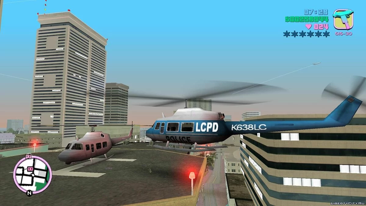 Вертоліт з GTA 3 / GTA Vice City