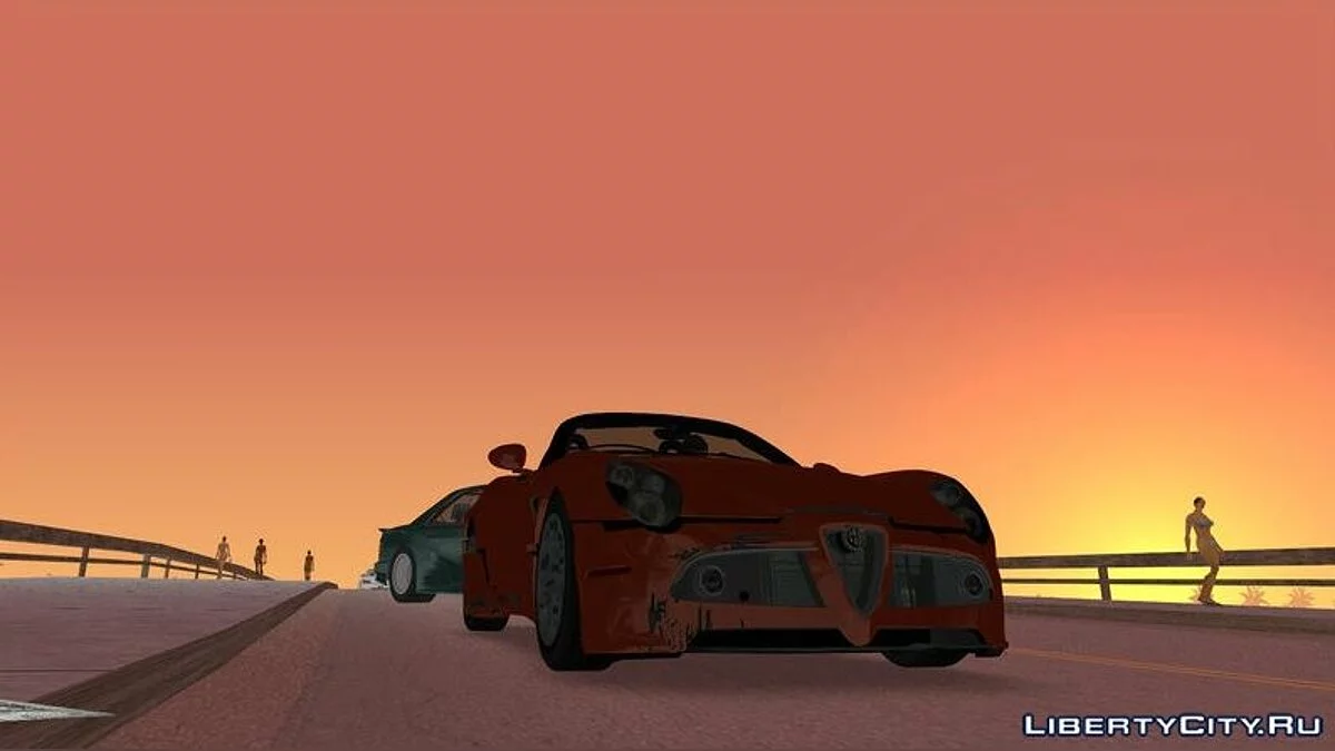 Alfa Romeo 8C Spider / GTA Vice City