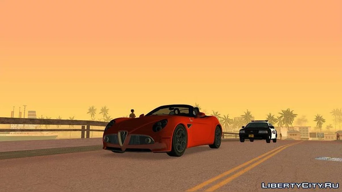 Alfa Romeo 8C Spider / GTA Vice City