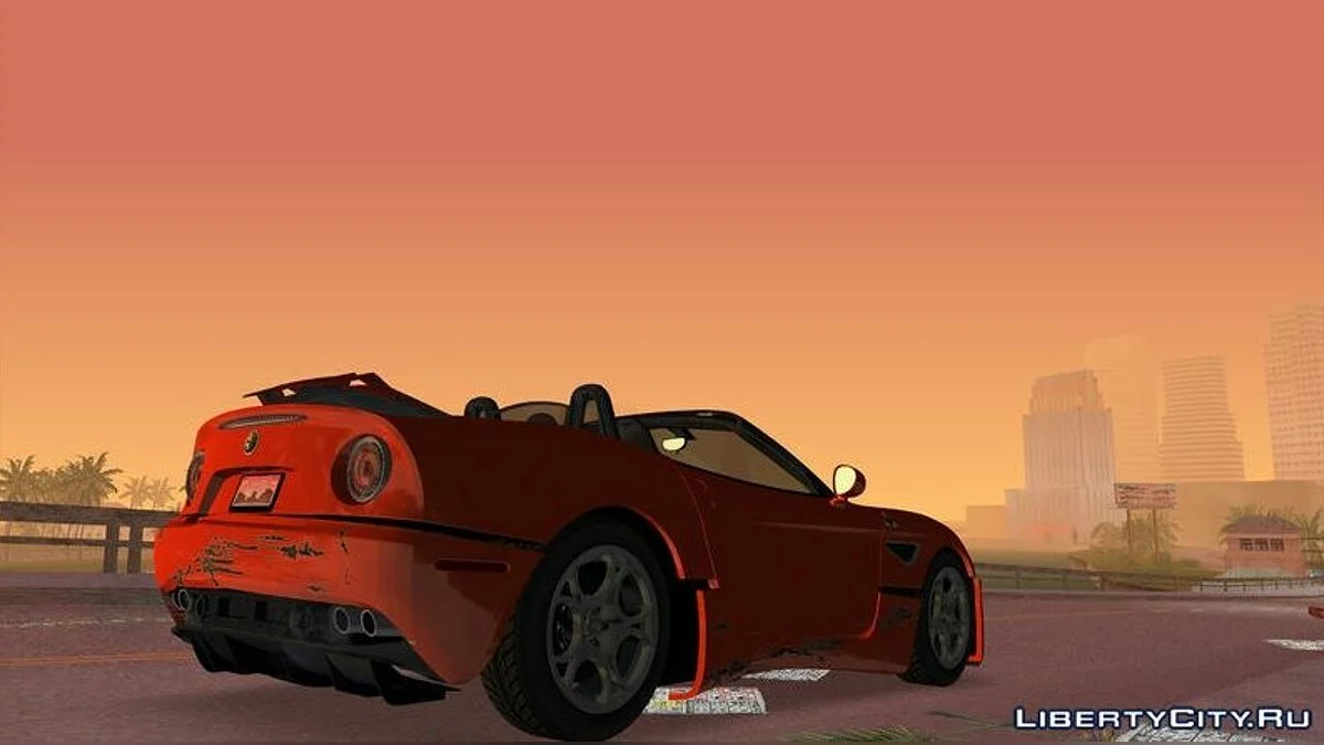 Alfa Romeo 8C Spider / GTA Vice City