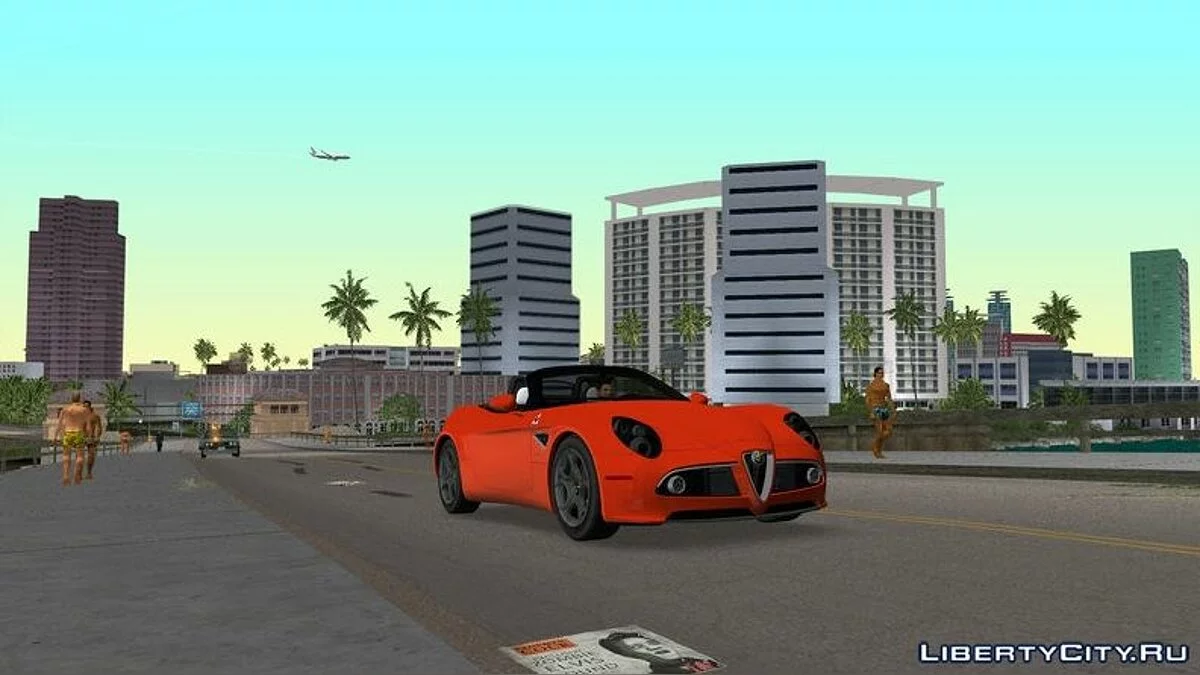 Alfa Romeo 8C Spider / GTA Vice City