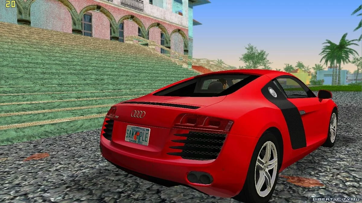 Audi R8 2007 / GTA Vice City