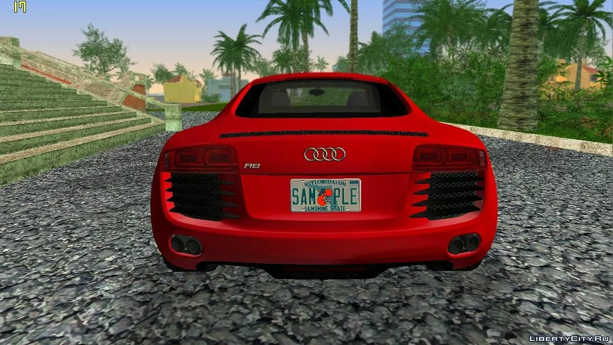Audi R8 2007 / GTA Vice City