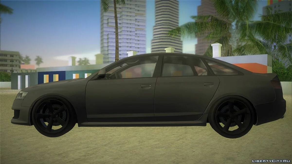 Audi RS6 W12 TT Revel Preto / GTA Vice City
