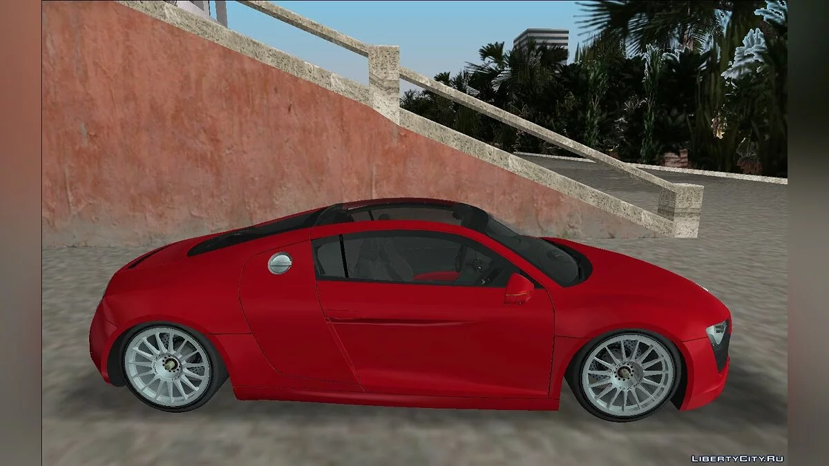Audi R8 V12 TDI Black Revel / GTA Vice City